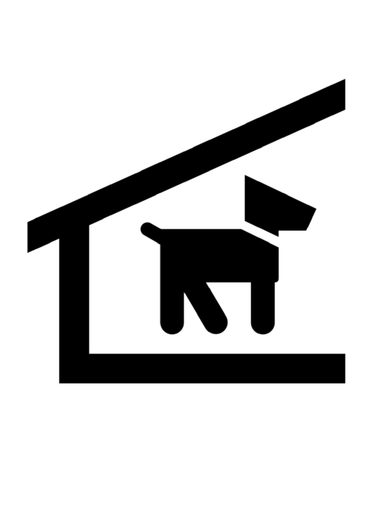 Kennel Sign Template Printable pdf