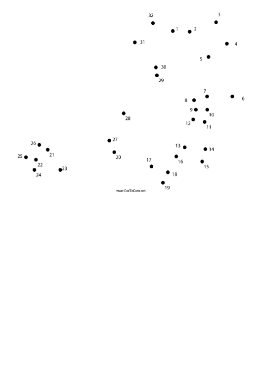 Mouse Dot-To-Dot Sheet Printable pdf