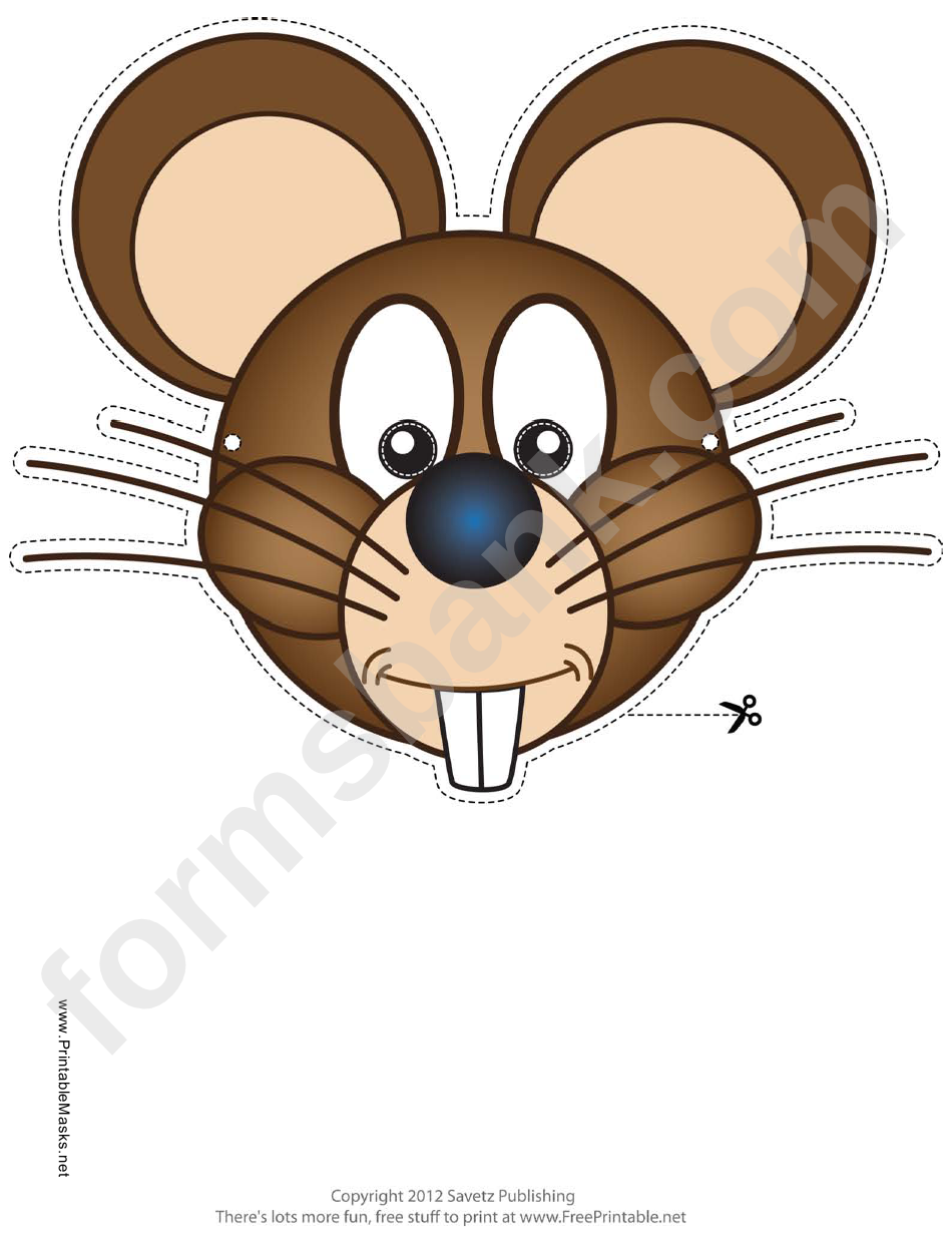 Mouse Template Printable