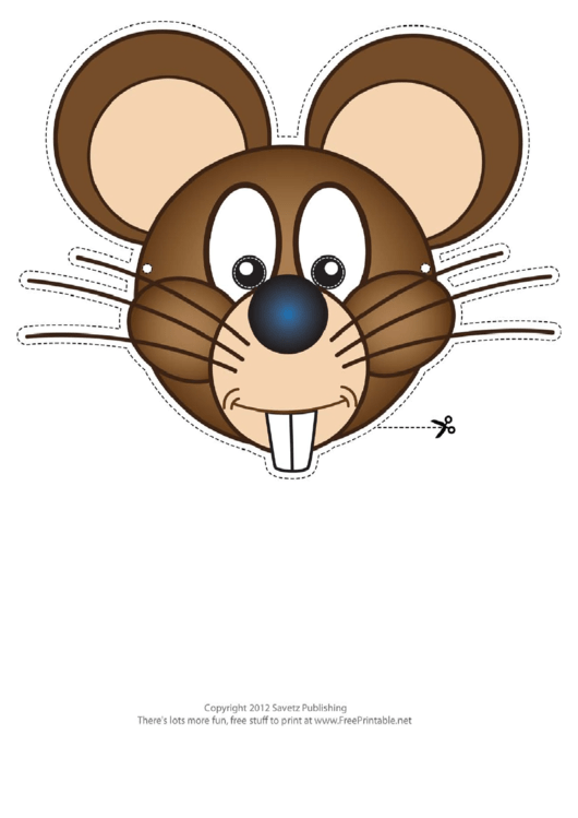 Mouse Mask Template