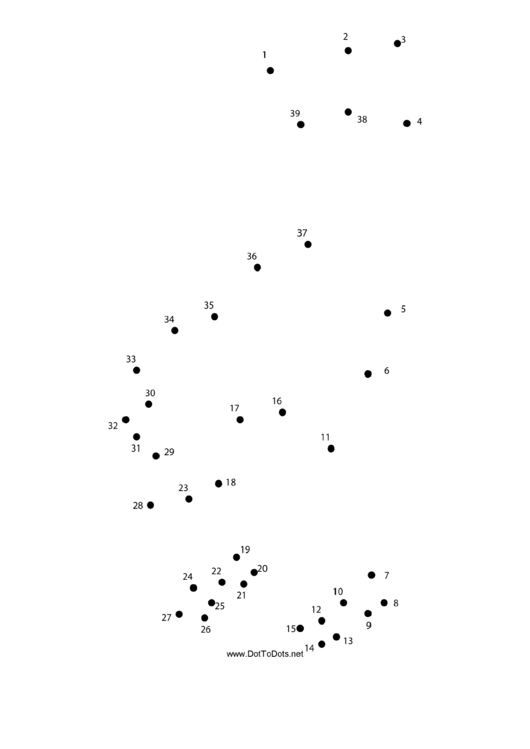 Giraffe Dot-To-Dot Sheet Printable pdf