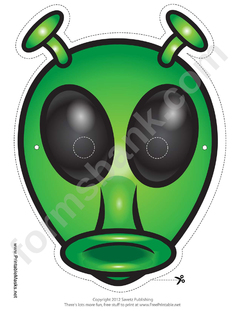 Alien Antenna Mask Template