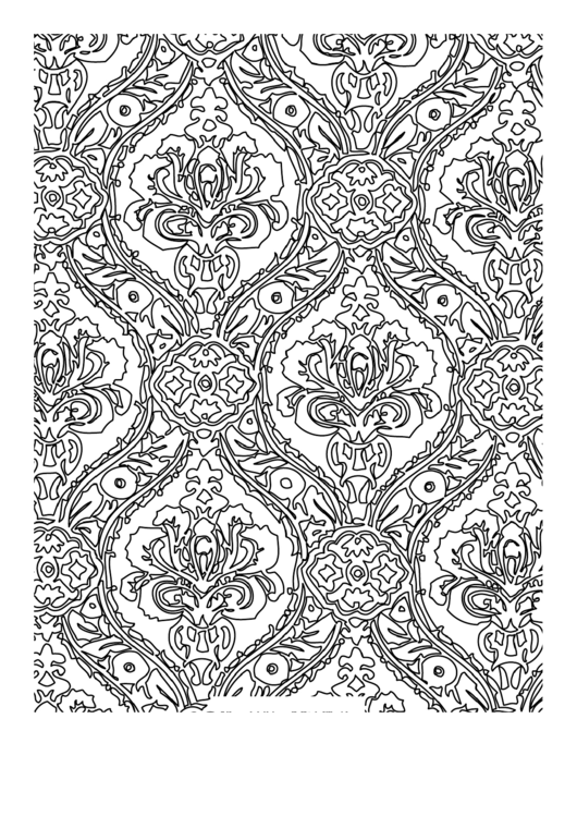 Regal (Adult Coloring Page) Printable pdf