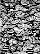 Twist (adult Coloring Page)