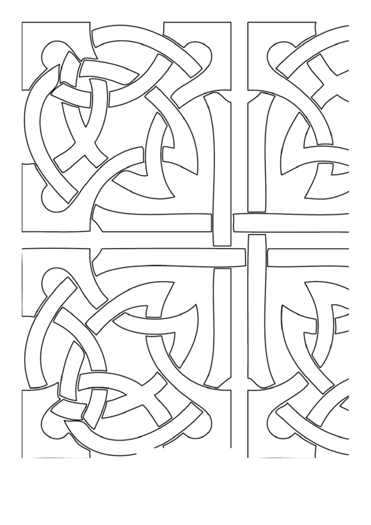 Celtic (adult Coloring Page)