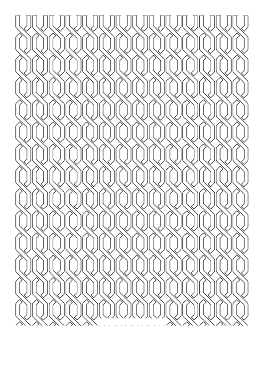Fence (Adult Coloring Page) Printable pdf