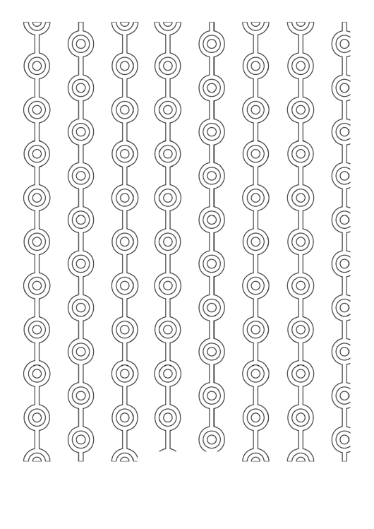Beaded (Adult Coloring Page) Printable pdf