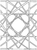 Woven (adult Coloring Page)