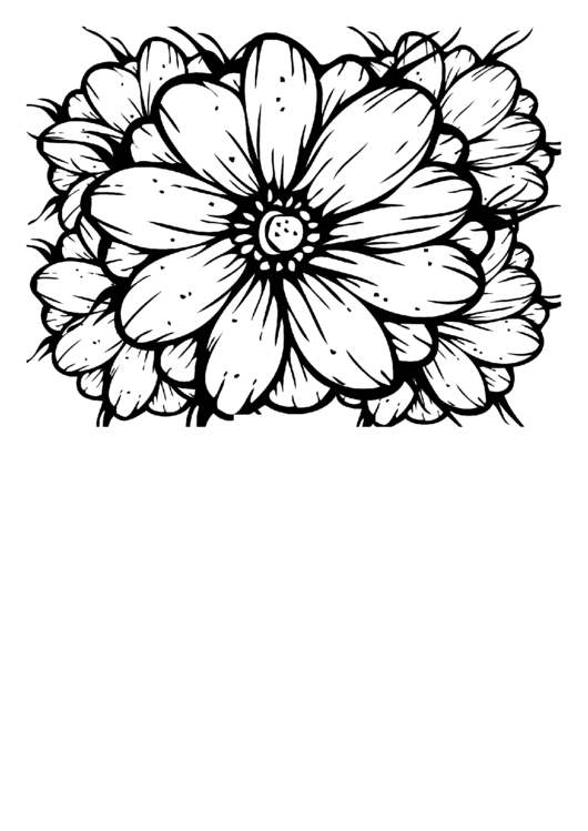 Coloring Sheet - Bouquet Printable pdf