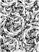 Swirl (adult Coloring Page)