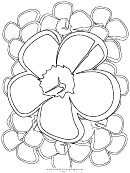 Pansy (adult Coloring Page)