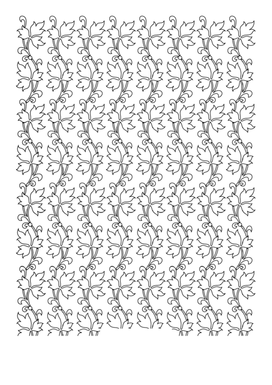 Coloring Sheet - Vineyard Printable pdf