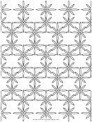 Adult Coloring Sheet: Floral Band