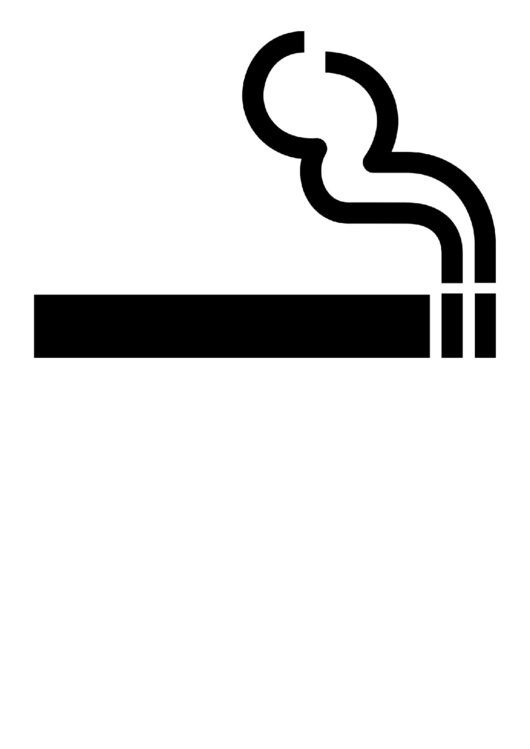 Smoking Area Sign Printable pdf