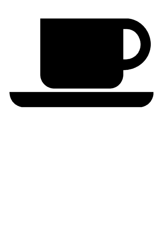 Coffee Sign Template Printable pdf