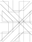 Angles (adult Coloring Page)