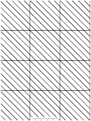 Coloring Sheet - Diagonals