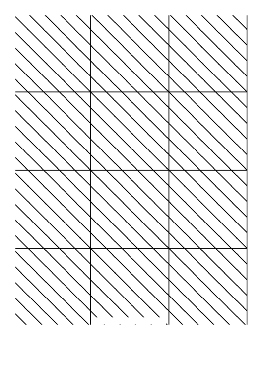 Coloring Sheet - Diagonals Printable pdf