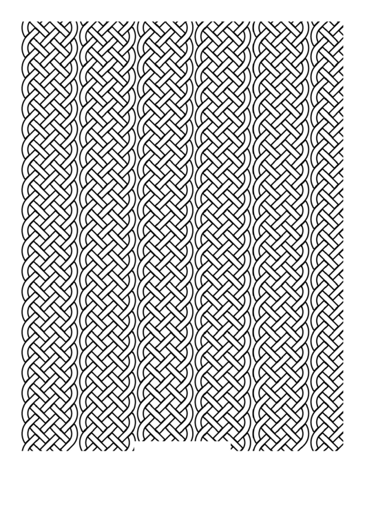 Weave (Adult Coloring Page) Printable pdf