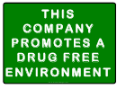No Smoking - Drug Free Policy Sign Template
