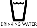Drinking Water With Caption Sign