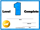 Swimming Lessons - Level One