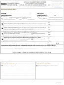 Official Transcript Request Form