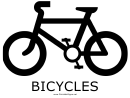 Bicycles With Caption Sign