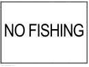 No Fishing Sign Template