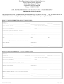 Application For Search Of Ohio Putative Father Registry - Ohio Department Of Job And Family Services