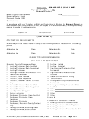 Bid Form (sample Guideline)