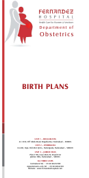 Birth Plans - Checklist