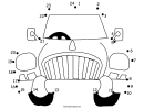Cartoon Car Dot-to-dot Sheet
