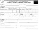 Graduate Assistant Personnel Action Form