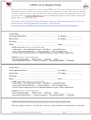Gems Access Request Form Printable pdf