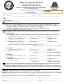 Annual Exemption Request - City Of Portland Revenue Bureau