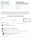Elective Repeat C-section Referral Form
