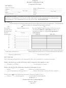 Form 56 - Income Certification Form Categorical Projects