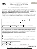Fillable Tax Withholding Preference/change Certificate - Minnesota Public Employees Retirement Association Printable pdf
