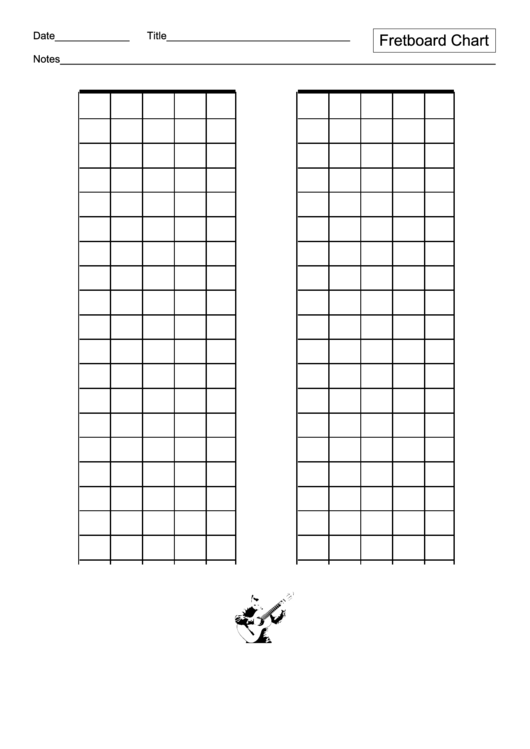 Fretboard Chart Printable pdf