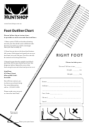 Foot Outline Chart