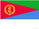 Eritrea Flag Template