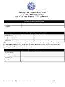 Dorchester County, Maryland Tax Sale Real Property Bid Form And Interim Sales Agreement
