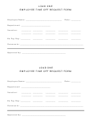 Load One Employee Time Off Request Form