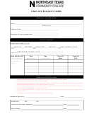 Time-off Request Form