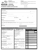 Temporary Long Term Business License Application