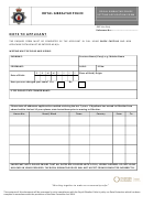Vetting Application Form - Royal Gibraltar Police