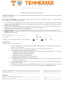 Student Manager Agreement