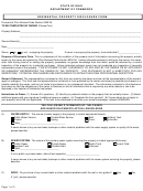 Fillable Residential Property Disclosure Form Printable pdf