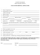 Taxi License Renewal Application Printable pdf